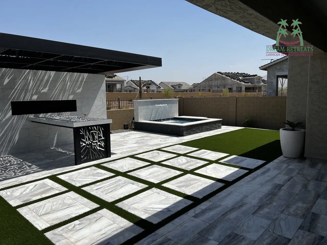 Dream Retreats Landscape Design and Construction - Custom Landscape Design Mesa Backyards Buescher copy 2